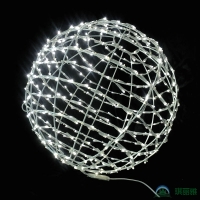 铁艺LED发光圣诞球