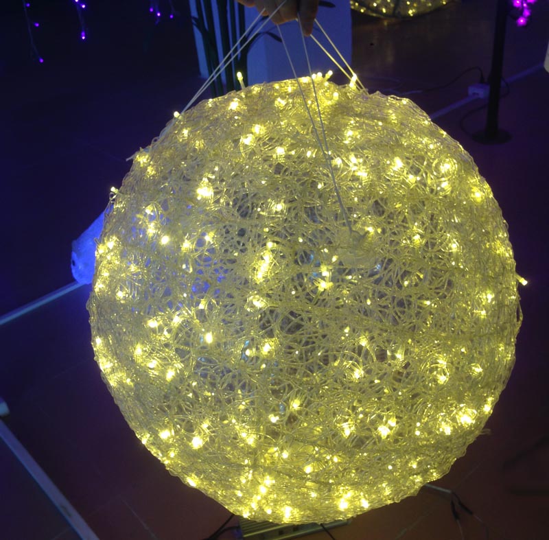 发光圣诞球LED造型